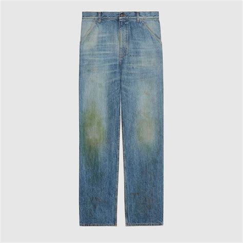 gucci jeans macchie erba|gucci jeans sale.